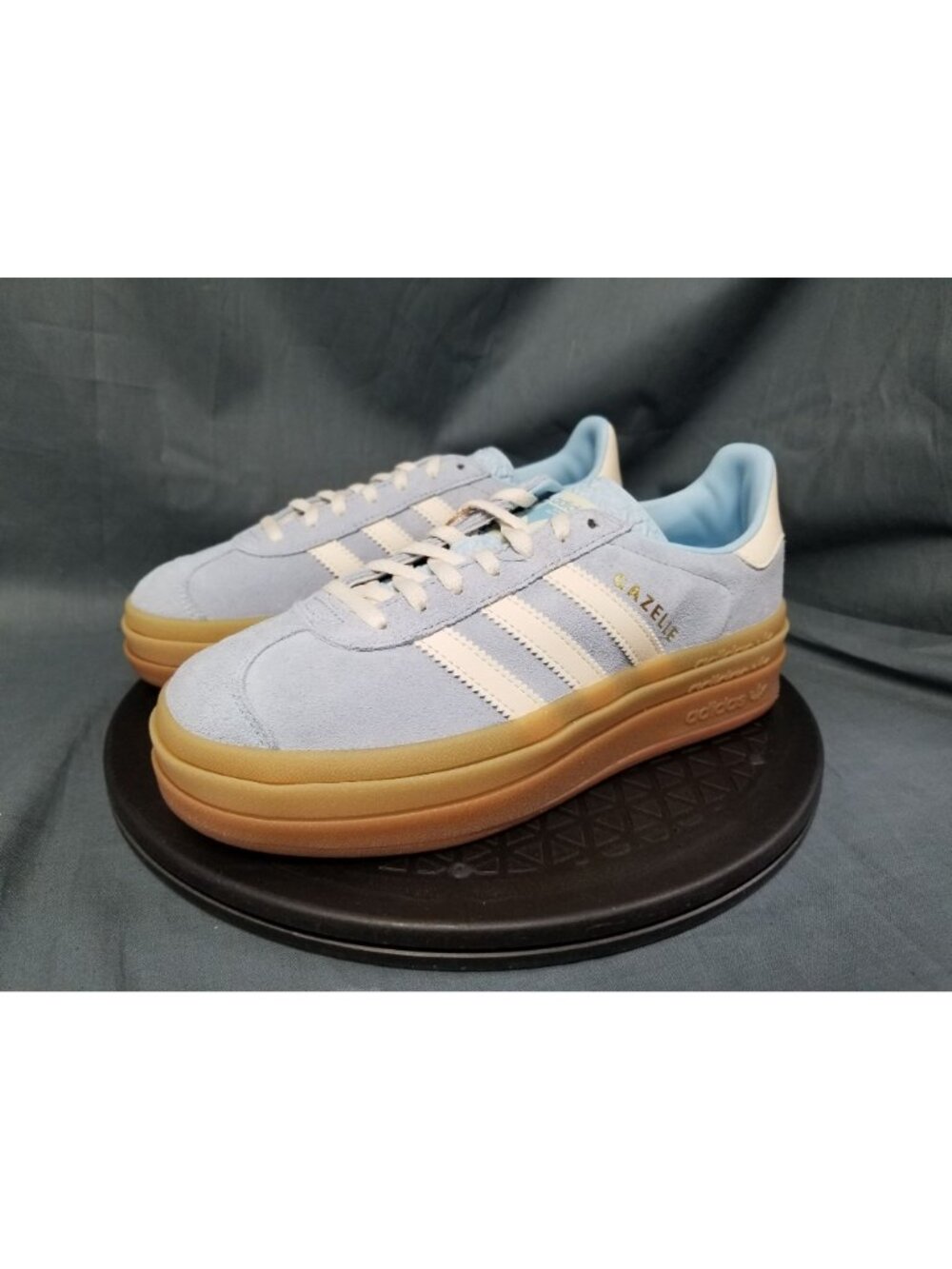 Adidas Gazelle Bold Clear Sky Cream JQ7776 Women's Size 6 NEW NO BOX! - Picture 4 of 11